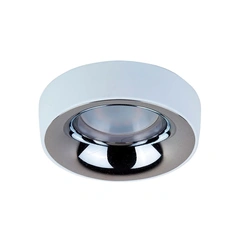 Врізний точковий світильник MJ-Light PRD 3557R-1 WH + PRD 3557-2 CH