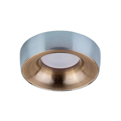 Врізний точковий світильник MJ-Light PRD 3557R-1 CH + PRD 3557-2 BR