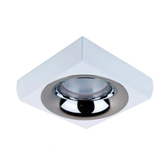 Врезной точечный светильник MJ-Light PRD 3557S-1 WH + PRD 3557-2 CH