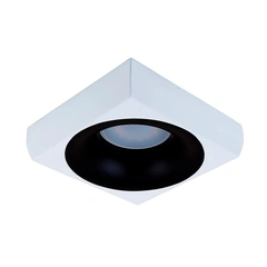 Врізний точковий світильник MJ-Light PRD 3557S-1 WH + PRD 3557-2 BK