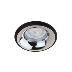 Врізний точковий світильник MJ-Light PRD RING R BK + PRD 3557-2 CH