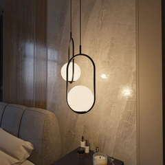 Підвісний світильник MJ-Light HOOP 1150 BK 16011