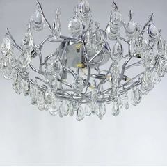 Люстри SOLEN 36073155 Діаметр: 80див. Кількість ламп: 12 Колір корпусу: Хром