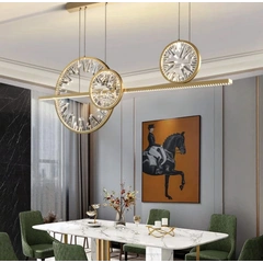 Люстра DAHLIA 25295816 Колір корпусу: Латунь