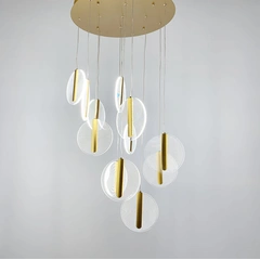 Люстра DUALIGHT 29579689 Кількість ламп: 1 Колір корпусу: Золотий
