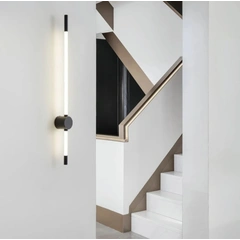 Бра BELVUE 11084871 Довжина: 80 см Колір корпусу: Чорний