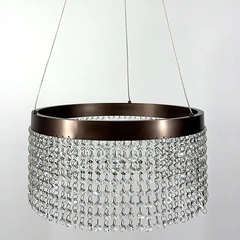 Люстра BRODY 17832257 Діаметр: 40см Колір корпусу: Бронзовий
