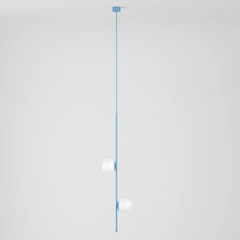 Підвісний світильник Bubble L-Blue-RAL 5024