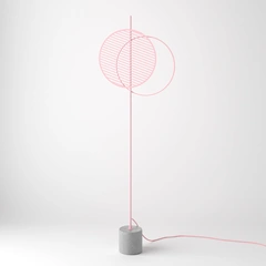 Торшер Mid F-Pink-RAL 3015