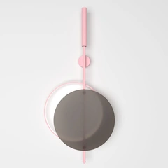 Бра Mid glass B-Pink-RAL 3015