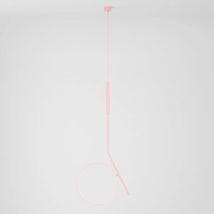Подвесной светильник Moonlight L-Pink-RAL 3015