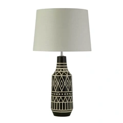 Настільна лампа Searchlight BOURNE EU60059BK