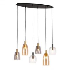 Люстра Searchlight DIVINE 36463-6BK