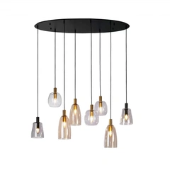 Люстра Searchlight DIVINE 36463-8BK