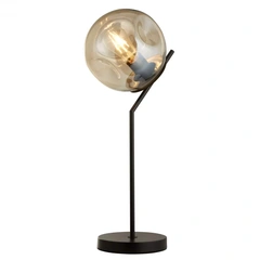 Настільна лампа Searchlight PUNCH EU22121-1BK