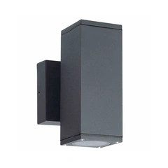 Уличный светильник Goldlux 323248 Morris GU10 2x12W IP54 BK