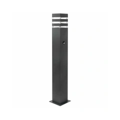 Уличный светильник Goldlux 317650 Teksas E27 1x12W IP44 GR