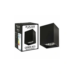 Точковий світильник Goldlux 307224 Ceres E27 1x60W IP20 BK