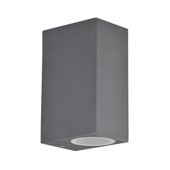 Уличный светильник Goldlux 313324 Boston GU10 2x10W IP44 GR
