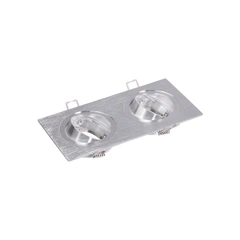 Точковий світильник Goldlux 302151 South GU10 2x8W IP20 Chrome
