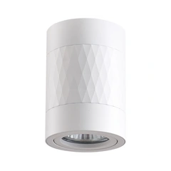 Точковий світильник Goldlux 319821 Rubin Romb GU10 1x10W IP20 Wh