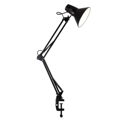 Настільна лампа Goldlux 325150 Worker E27 10W IP20 Bl