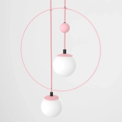 Подвесной светильник Sunderline 2B-Pink-RAL 3015