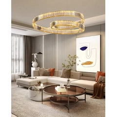 Люстра Pair Circle Crystal