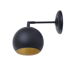 Бра (світильник настінний) Bowl W150  Black/Gold Atmolight