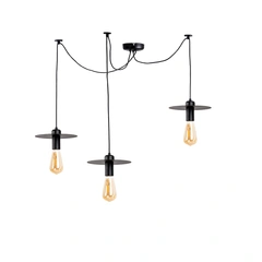Люстра павук (підвісний світильник) Hat Spider-3 Black Atmolight
