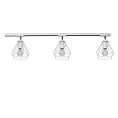 Трековий світильник на три плафони стельовий Track-3 Bevel TL165-1000-3 White Atmolight