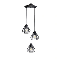 Люстра (підвісний світильник) Bevel C165-3 Black Atmolight