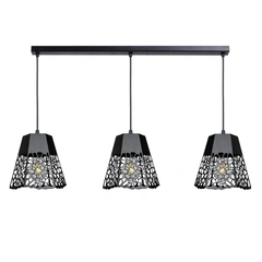 Люстра (світильник підвісний) Floret C170-660-3 Black Atmolight