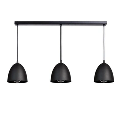 Люстра (світильник підвісний) Lille New С140-660-3 Black Atmolight