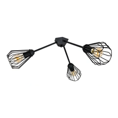 Люстра стельова (світильник) Shift K-3 C420 Black Atmolight