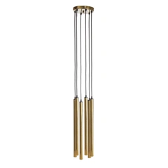 Люстра (світильник підвісний) Chime G4 СD30-500-6 BrushGold Atmolight