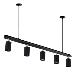 Люстра (світильник підвісний) Chime GU10 СL90-5 Black Atmolight