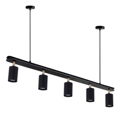Люстра (світильник підвісний) Chime GU10 СL90-5 Black Atmolight