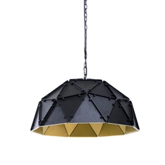 Люстра (світильник підвісний) Roanne P460 Black/Gold Atmolight
