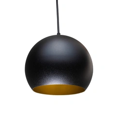 Світильник підвісний (люстра) Bowl P200 Black/Gold Atmolight