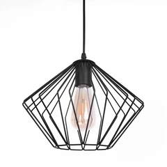 Світильник підвісний (люстра) Rhomb-S P300 Black Atmolight