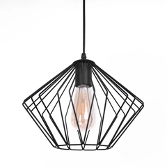 Світильник підвісний (люстра) Rhomb-S P300 Black Atmolight