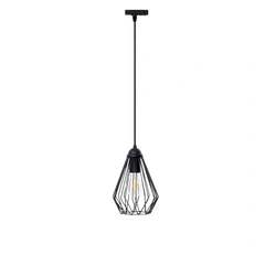 Трековий світильник підвісний Тrack Dribble TP160-1000 Black Atmolight