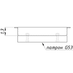 Світильник точковий для Griliato 86 mm Imperium Light 722186.68.68