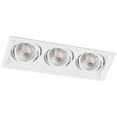 Карданний світильник Feron AL203 3x LED 20W білий 29778