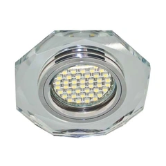 Вбудований світильник Feron 8020-2 з LED підсвічуванням 28488