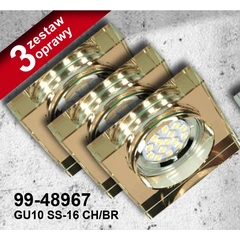 Точковий світильник Candellux 99-48967 SS-17 (набір 3 шт)