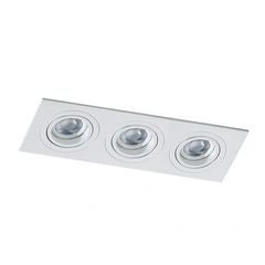 Точечный светильник Azzardo Caro 3 Square SN-6813S-WH (AZ2439)