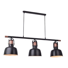 Люстра Azzardo AZ2144 Darling 3 Line Black