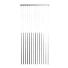 Подвесной светильник AZzardo Louise 14 LED AZ3426 chrome